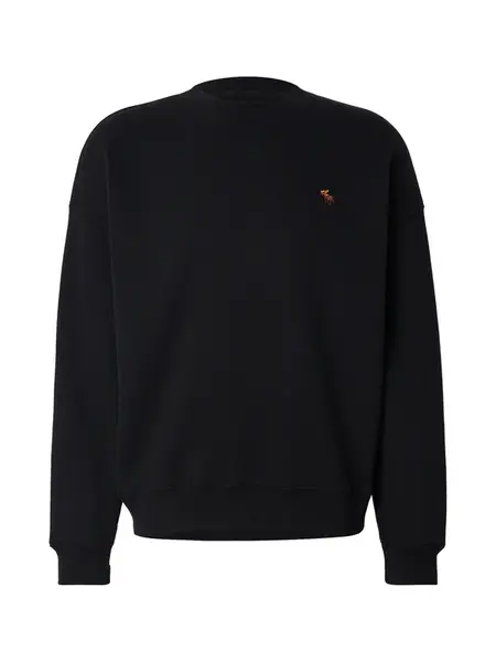 Abercrombie & Fitch Mikina 'ICON ESSENTIAL'  čierna
