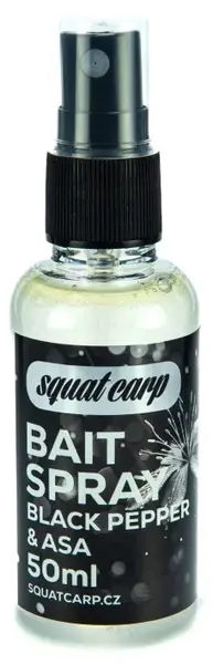 Squat carp bait spray black pepper & asa 50 ml