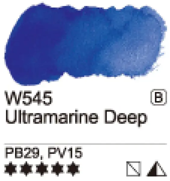 Akvarelová barva Mijello 15ml – 545 Ultramarine Blue