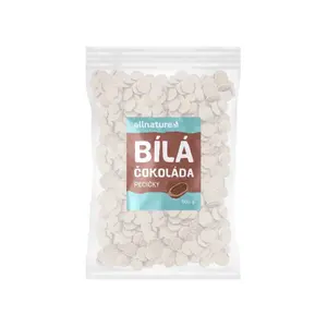 Allnature Bílá čokoláda pecičky 500 g