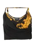 Versace Jeans Couture Top  hnedá / karí / tmavožltá / čierna