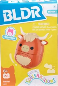 Squishmallows Stavebnice BLDR - Býk Marshal - -