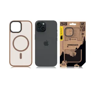 Zadní kryt Tactical MagForce Hyperstealth pro Apple iPhone 15, mocha mouse