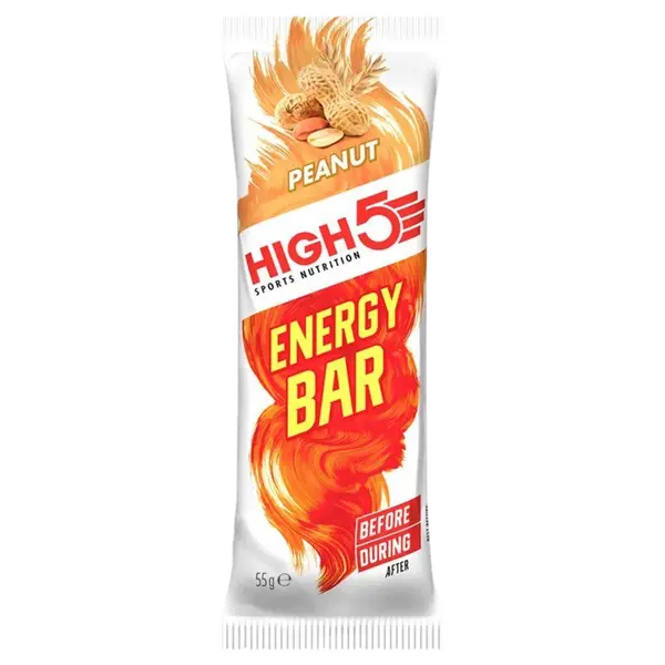 HIGH5 Energy Bar 55g - malina, bílá čokoláda