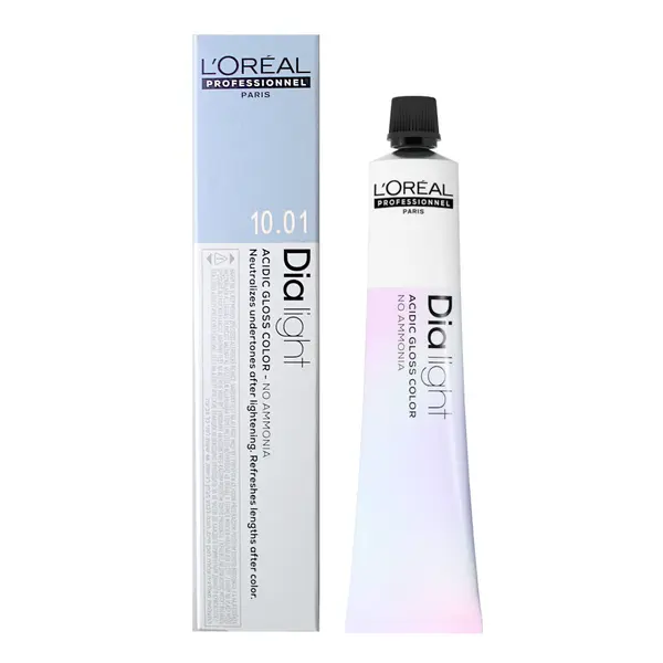 Přeliv na vlasy Loréal Dialight 50 ml - odstín 10.01 milkshake blond velmi velmi světlý popelavý - L’Oréal Professionnel + dárek zdarma