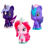 Figurka galaktického jednorožce Crystalverse  - růžová