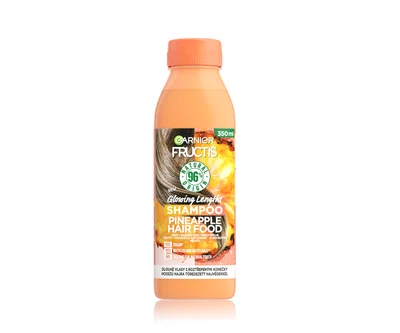 Rozjasňující šampon pro dlouhé vlasy Garnier Fructis Shampoo Pineapple Hair Food - 350 ml + dárek zdarma