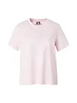 VERO MODA Tričko 'VMPALMA METTE'  ružová / biela