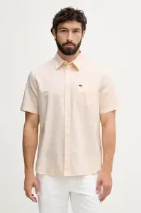 Lacoste oxfordská košile pánská bavlněná