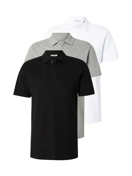 Only & Sons Tričko 'ONSGORDON'  sivá melírovaná / čierna / biela