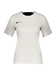 NIKE Funkčné tričko  čierna / biela