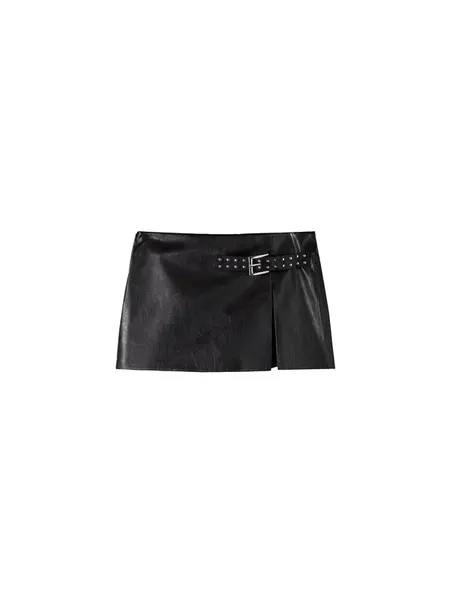 Bershka Sukňa  čierna