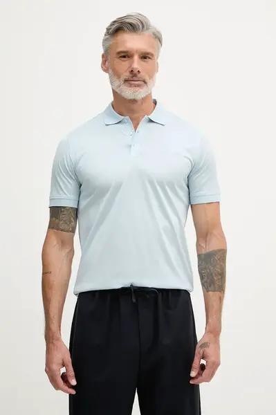 Karl Lagerfeld polo pánské bavlněné