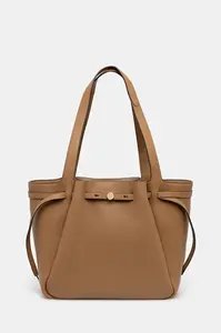 Kožená kabelka Tory Burch Romy Tote