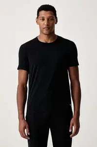 Emporio Armani Underwear  tričko pánské bavlněné s elastanem 2-pack
