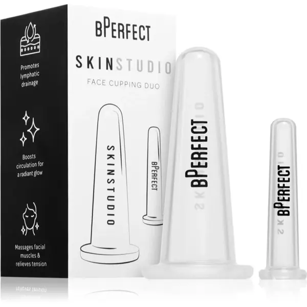 BPerfect Skin Studio Face Cupping Duo sada pomůcek pro baňkování obličeje