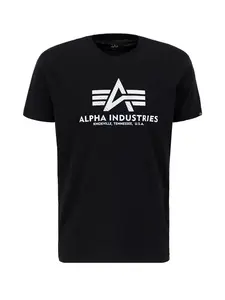 ALPHA INDUSTRIES Tričko  čierna