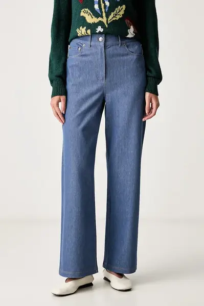 MM by Max Mara nohavice dámske s bavlnou MMLEMIRO