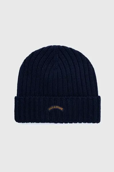 Paul&Shark  čiapka beanie pánska vlnená
