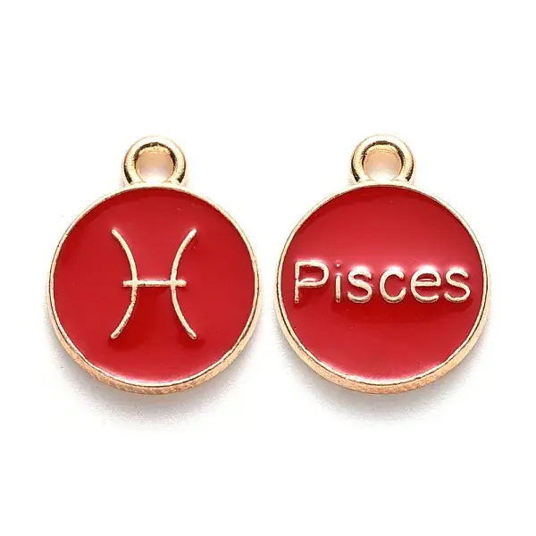 Alloy Enamel Pendants