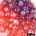 50Pcs Opaque UV Reactive Beads
