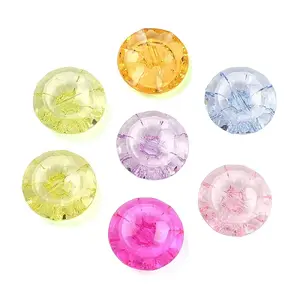 Transparent Acrylic Beads