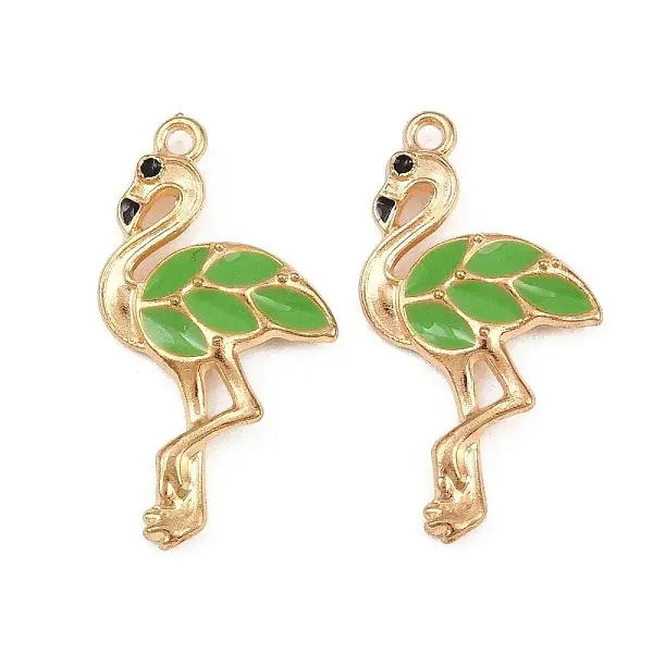 Alloy with Enamel Pendants