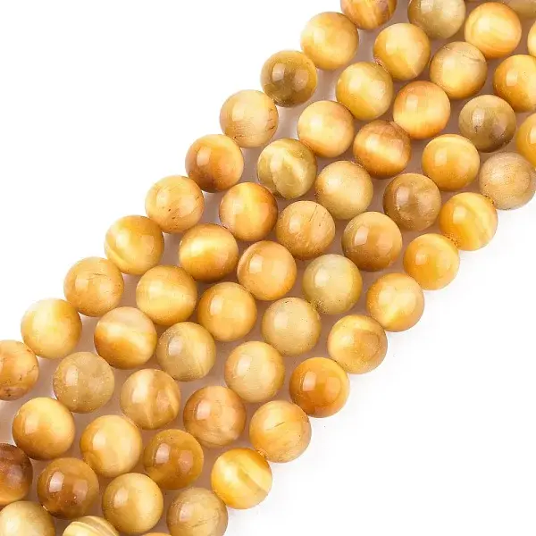 Natural Gold Tiger Eye Beads Strands