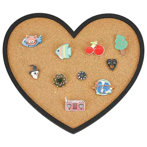 Wall Mounted Brooch Jewelry Display Cork Tray
