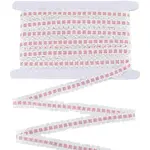 10M 10% Spandex & 90% Nylon Lace Elastic Ribbon