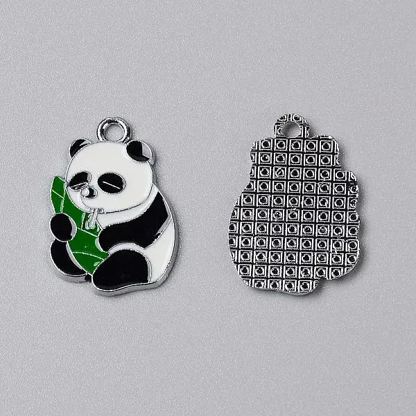 Alloy Enamel Pendants