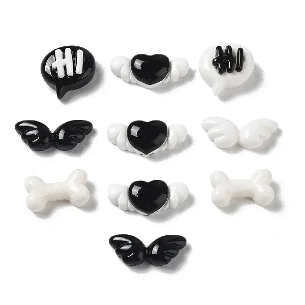 Opaque Resin Cabochons