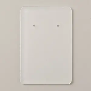 Transparent Acrylic Earring Diaplay Cards