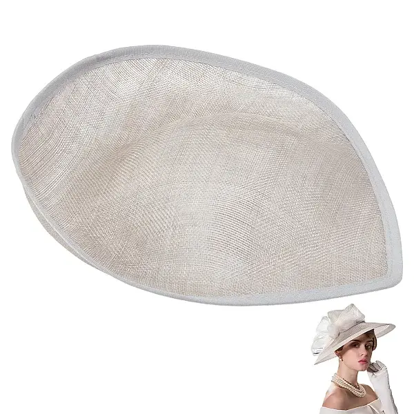 Linen Mini Hat Fascinator Base