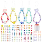 DIY Acrylic Beads & Nylon Thread Pendant Decorations Making Kits