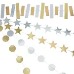 5Pcs 5 Style Paper Garlands