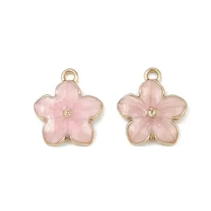Zinc Alloy Enamel Pendants
