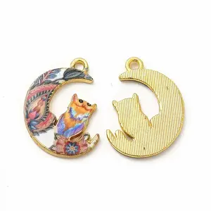 Alloy Printed Pendants