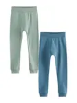 Next Legíny  modrosivá / pastelovo zelená