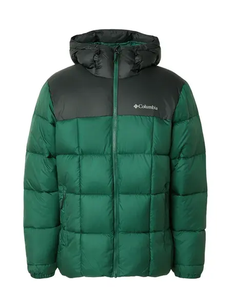 COLUMBIA Outdoorová bunda 'Puffect IV'  zelená / čierna
