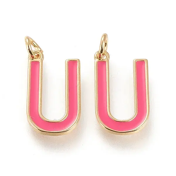 Brass Enamel Pendants