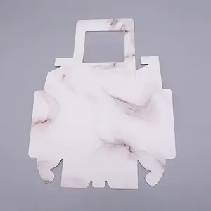 Marble Pattern Paper Cardboard Jewelry Boxes