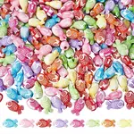 300Pcs Fish Craft Style Acrylic Beads