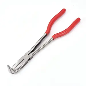 High Carbon Steel Bent Needle Nose Pliers