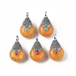 Tibetan Style Resin Pendants