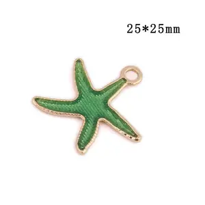 Alloy Enamel Pendants
