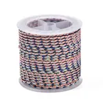 11M Polyester Braided Cord with Cotton Core & Metallic Thread