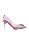 Kurt Geiger London  obuv s ihličkovým opätkom Eagle Vinyl Court Viola