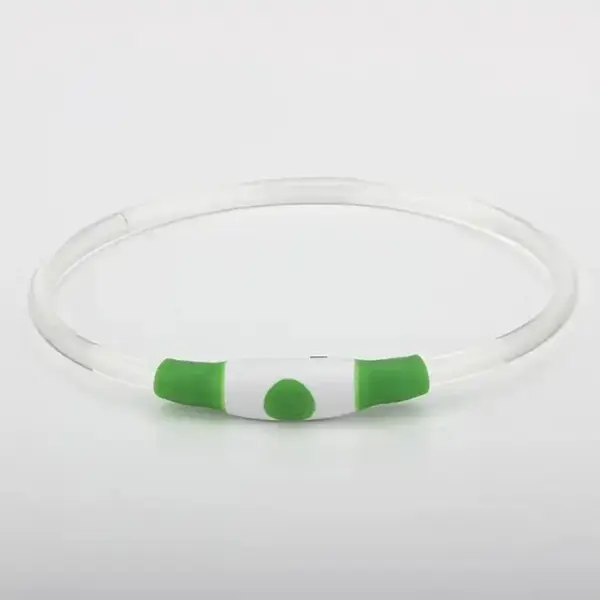 Reedog LED dobíjecí svítící obojek pro psy a kočky - zelená