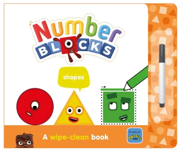 Numberblocks Shapes: A Wipe-Clean Book - Numberblocks, Sweet Cherry Publishing